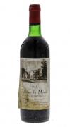 Lote 3730 - CHÂTEAU DU MIRAIL 1982 - Garrafa de Vinho Tinto Francês, Château du Mirail 1982, Bordeaux Supérieur, Appelation Bordeaux Supérieur Contrôlée, França, (750ml). Nota: rótulo algo danificado