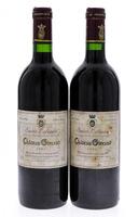 Lote 3768 - CHÂTEAU GIREAUD 1991 - 2 garrafas de Vinho Tinto Francês, Appellation Saint - Estéphe Controlée, Gironde - France, (750ml - 12,5%vol.)