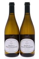 Lote 3819 - QUINTA DA PONTE PEDRINHA 2006 - 2 garrafas de Vinho Branco DOC Dão, Quinta da Ponte Pedrinha 2006, das Castas Encruzado, Cercial-Branco e Arinto, (750ml - 13%vol.)