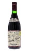 Lote 3844 - MONTES CLAROS 1993 - Garrafa de Vinho Tinto, Borba VQPRD, Reserva 1993, Adega Cooperativa de Borba, (750ml - 12%vol.). Nota: rótulo ligeiramente danificado