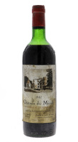 Lote 3853 - CHÂTEAU DU MIRAIL 1982 - Garrafa de Vinho Tinto Francês, Château du Mirail 1982, Bordeaux Supérieur, Appelation Bordeaux Supérieur Contrôlée, França, (750ml). Nota: rótulo algo danificado