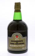 Lote 3888 - AGUARDENTE DE CANA SACARINA - Garrafa de Rum, Aguardente de Cana Sacarina, Reserva Velha, Soc. Dos Engenhos da Calheta, Madeira, (700ml - 40%vol.)