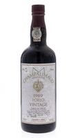 Lote 3963 - PORTO CHAMPALIMAUD 1989 - Garrafa de Vinho do Porto, Vintage 1989, Colheita de Vinho da Quinta do Cotto, Montez Champalimaud, Cidadelhe, Douro, (750ml - 19%vol.). Nota: garrafa idêntica à venda por € 65. Consultar valor indicativo em http://ww