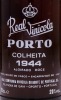 Lote 3994 - PORTO REAL VINÍCOLA 1944 - Garrafa de Vinho do Porto, Aloirado Doce, Colheita de 1944, Envelhecido em Casco, Engarrafado em 1987, Real Vinícola, (750ml - 20%vol.). Nota: garrafa idêntica à venda por € 215. Consultar valor indicativo em https:/ - 3