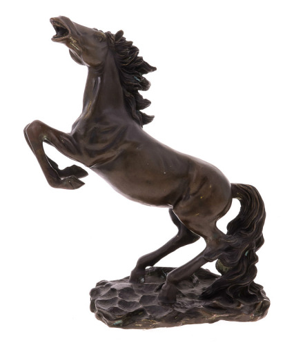 Lote 5791 - PAUL GAYRARD (1807-1855) - Original - Escultura em bronze, assinatura gravada, datada de 1846, motivo “Cavalo”, com 32 cm de altura