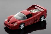 Lote 7 - MATTEL, MINIATURA FERRARI F50 - 10,5 Cm de comprimento, metal vermelho. Made in China. Nota: sinais de manuseamento e desgastes