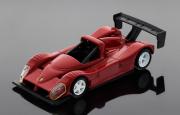 Lote 13 - MATTEL, MINIATURA FERRARI 333 SP - 11 Cm de comprimento, metal vermelho. Made in China. Nota: sinais de manuseamento e desgastes