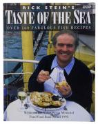 Lote 9 - TASTE OF THE SEA - OVER 160 FABULOUS FISH RECIPES, LIVRO - Por Rick Stein's. Editora: BBC Books, London, 1995. Dim: 24,5x19 cm. Encadernação de capa de brochura. Ilustrado. Nota: sinais de manuseamento