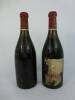 Lote 271 - 2 garrafas de vinho tinto Ferreirinha " Barca Velha " 1965 com rótulos rasgados,danificados pela humidade. Muito bons niveis de vinho