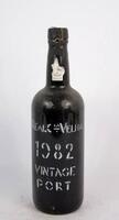 Lote 323 - Garrafa Vinho Porto Vintage Real Companhia Velha 1982