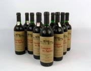 Lote 327 - 11 Garrafas Vinho Tinto Convento de Aguiar Reserva 1985 da Adega Figueira Castelo Rodrigo 