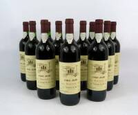 Lote 407 - 12 Garrafas Vinho Tinto Frei João Bairrada 1985 das Caves Borges & Irmão