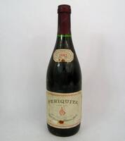 Lote 1359 - Lote de garrafa de Vinho Tinto Periquita 1992, para coleccionador, Nota: apresenta perda