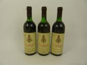 Lote 575 - Lote de 3 Garrafas de Vinho Tinto; Alentejo Cartuxa; Colheita de 1989