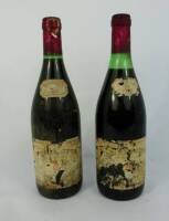 Lote 1161 - 2 garrafas de vinho tinto Periquita reserva de 1982