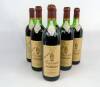 Lote 1249 - 6 Garrafas Vinho Tinto Bairrada Fundação Garrafeira 1982  