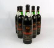 Lote 678 - 6 Garrafas Vinho Tinto CR&F Garrafeira 1980