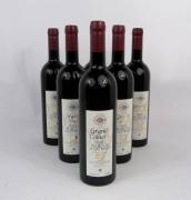Lote 826 - Lote de 6 garrafas de vinho Tinto Grande Colheita Vinho Regional Alentejano 2002, Clube Vinhos Sabores, para coleccionador