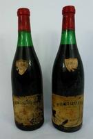 Lote 1405 - 2 garrafas de vinho tinto Periquita 1967