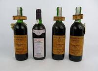 Lote 1456 - Lote de 4 garrafas de Vinho Tinto, 3 garrafas de Gravura de Côa Douro 1996 e 1 garrafa de Arte de Côa Douro 1994