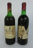 Lote 1433 - 2 garrafas de vinho tinto Ferreirinha "Vinha Grande" de 1975