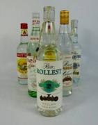 Lote 1104 - Lote de 17 garrafas de Rum Branco importado, várias marcas devidamente selado