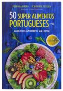 Lote 67 - 50 SUPER ALIMENTOS PORTUGUESES - GANHE SAÚDE CONSUMINDO O QUE É NOSSO, LIVRO - Por Pedro Carvalho e Vitor Hugo Teixeira. Editora: Matéria Prima Edições, Lisboa, 2017. Dim: 23,5x16 cm. Encadernação de capa de brochura. Profusamente ilustrado. Nota: como novo