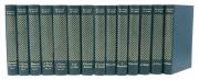 Lote 2000 - OBRAS COMPLETAS DE FERREIRA DE CASTRO, COLEÇÃO, LIVROS - 14 Vols. Editora: Guimarães & Cª., Lisboa, [s/d]. Coleção completa com 18 volumes, encontra-se à venda € 250. Dim: 18,5x12,5 cm. Encadernação cartonada em pele sintética com ferros a ouro. Conservam as capas de brochura. Nota: manchas, pontos de acidez e algumas páginas por abrir. Consultar valor indicativo em http://homemdoslivros.blogspot.pt/2016/01/castro-ferreira-de-obras-completas-18.html