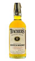 Lote 3088 - WHISKY TEACHER´S - Garrafa de Whisky, 1970's, Highland Cream, Perfection of Old Scotch Whisky, (750ml - 43%vol). Nota: garrafa idêntica de 1000ml à venda por € 278. Consultar valor indicativo em https://www.masterofmalt.com/whiskies/teachers/t