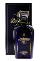 Lote 3856 - BALLANTINE'S 21 ANOS - Garrafa decanter de cerâmica de Whisky, Rare Old Aged Scotch Whisky, Aged 21 Years, George Ballantine & Son, Escócia, (700ml - 43%vol.). Nota: garrafa idêntica à venda por € 312,31 (£ 276,46. Em caixa/estojo de cartão or