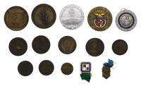 Lote 115 - MEDALHAS DIVERSAS - Conjunto de 15 medalhas em bronze, estanho e outros, referentes a diferentes tipos de modalidades e eventos desportivos. Dim: 80 mm (medalha em estanho)