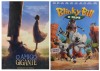 Lote 18 - POSTERS DE FILMES - Conjunto de 6 posters em papel cartonado de filmes de cinema exibidos em 2015 e 2016, como "Dofus", "Salsicha Party", "Trolls", "O Amigo Gigante", "Blinky Bill" e "A Vida Secreta dos Nossos Bichos". Dim: mancha 71x101 cm. Sem