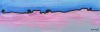 Lote 192 - RAMALHETE - Original - Pintura a óleo sobre tela, assinada, datada de 2002, título "Infinite Desert Horizon”. Dim: mancha 20x60 cm