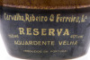 Lote 2006 - AGUARDENTE CARVALHO, RIBEIRO & FERREIRA - Garrafa de cerâmica de Aguardente Velha, Reserva, Carvalho, Ribeiro & Ferreira, (750ml - 40%vol.). Nota: garrafa idêntica à venda por € 199. Consultar valor indicativo em https://www.manueltavares.com/ - 3