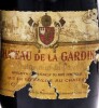 Lote 2012 - CHÂTEAU DE LA GARDINE 1988 - 2 garrafas de Vinho Tinto Francês, Château de la Gardine 1988, Appellation Chateauneuf du Pape Controlée, França, (750ml – 13,5% vol.). Nota: conjunto com um preço médio de venda de € 191,76. Rótulos danificados. C - 3