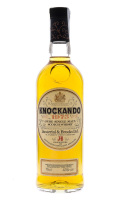 Lote 2020 - WHISKY KNOCKANDO 1975 - Garrafa de Whisky, Pure Single Malt Scotch Whisky, 1975, Engarrafado em 1988, Justerini and Brooks, Escócia, (750ml - 43%vol.). Nota: garrafa idêntica à venda por € 290,60. Consultar valor indicativo em https://www.thew