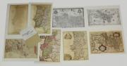 Lote 382 - PORTUGALIAE DESCRIPTIO - coleção de oito estampas sobre papel de Cartas Geográficas de Portugal, desde o primeiro mapa conhecido de 1561 até ao primeiro mapa moderno de 1865, coleção mais representativa da imagem de Portugal, todas com selo branco do Instituto Geográfico do Exército, 2006, comemorativa do 74º Aniversário. Acondicionadas e capa acompanhadas por livro informativo. Dimensão: 30x42 cm. Ligeirísssimas quebras