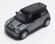 Lote 66 - MINIATURA, MINI COOPER S - réplica em metal da marca Maisto, as portas dianteiras abrem. Made in China. Escala: 1/36. Sinais de uso