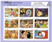 Lote 35 - SELOS, TEMÁTICA DISNEY (Branca de Neve) - Extraordinário Bloco formato XL da Grenada, em novo e com goma original (**/MNH) e com excelente qualidade. Acompanha o Certificado de Autenticidade passado pela “International Collectors Society”, com o número 0712. Bom valor de catálogo - Nota: Os selos Disney, quando em séries completas ou blocos como estes, têm muita procura por parte dos colecionadores e tem bom valor colecionável pois as suas tiragens não são muito elevadas. Sem classific