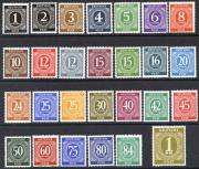 Lote 118 - SELOS, ALEMANHA (Sobre Influência das Tropas Aliadas de Rendição - América, Inglaterra, Rússia “Allierte Besetzung”) – Série Completa de 1946 de 27 selos novos e com goma original (**/MNH), com excecional qualidade e bom valor de catálogo. Sem classificação atribuída pela Oportunity, cabe ao licitante atribuir a classificação e a valorização que entender correta.