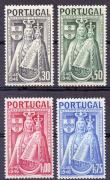 Lote 160 - SELOS, PORTUGAL - Série Completa de 1946: “3º Centenário da Proclamação da Padroeira de Portugal” (Mundifil #673-676) em novo e com goma original (**/MNH) e com excelente qualidade. Sem classificação atribuída pela Oportunity, cabe ao licitante atribuir a classificação e a valorização que entender correta.