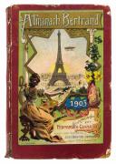 Lote 19 - ALMANAQUE BERTRAND DO ANO 1903- Por M. Fernandes Costa. Antiga Casa Bertrand-José Bastos, Editor-Lisboa. Encadernação cartonada. Profusamente ilustrado. Raro. Nota: sinais de manuseamento, acidez e ligeiras falhas