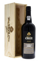 Lote 2263 - PORTO CRUZ VINTAGE 1998 - Garrafa de Vinho do Porto, Vintage 1998, Gran Cruz Porto, (750ml - 19,5%vol.). Nota: em caixa de madeira origunal