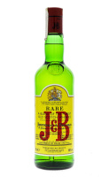 Lote 2290 - WHISKY J & B - Garrafa de Whisky, Rare, A Blend of The Purest Old Scotch Whiskies, Justerini & Brooks, Escócia, (700ml - 40%vol.). Nota: garrafa dos anos 1980s. Garrafa idêntica à venda por € 168. Consultar valor indicativo em https://www.mast