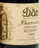 Lote 2485 - DÃO BARROCÃO RESERVA 1990 - 2 garrafas de Vinho Tinto DOC Dão, Barrocão Reserva 1990, Colheita Seleccionada, Caves do Barrocão - Sangalhos, (750ml - 12%vol.). - 3