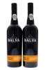 Lote 2487 - PORTO DALVA TAWNY DISTINCTIVE PORT RESERVA- 2 Garrafas de Vinho do Porto, Cândido da Silva Vinhos V.N.de Gaia, (750ml -19%vol.). Nota: em caixa de cartão original