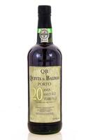 Lote 2557 - PORTO QUINTA DE BALDIAS 20 ANOS - Garrafa de Vinho do Porto, 20 Anos, Envelhecido em Casco, engarrafado em 1996, J.M. Barros Vizeu, Quinta de Baldias, Lamego, (750ml - 20%vol.). Nota: contra rótulo danificado