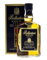 Lote 2620 - WHISKY BALLANTINE'S 12 ANOS - Garrafa de Whisky, 1980's, Gold Seal Special Reserve Scotch Whisky, George Ballantine & Son, Scotland, (700ml - 40%vol.). Nota: garrafa idêntica foi vendida por € 34,97 (£ 30). Em caixa de cartão original. Consult