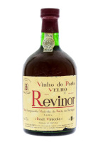 Lote 2761 - PORTO REAL VINÍCOLA REVINOR - Garrafa de Vinho do Porto Velho, Doce Aloirado, Real Companhia Vinícola do Norte de Portugal, (750ml - 20%vol.). Nota: garrafa idêntica foi vendida por € 100 na Oportunity Leilões. Consultar valor indicativo em ht