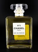 Lote 43 - CHANEL PARIS, FRASCO DE PERFUME, TESTER – Eau de Parfum "Nº 5 Chanel", Made in France, 100 ml. Nota: sem uso, com tampa, sem caixa